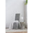 Tapered Capiz Stool with Star Pattern