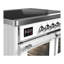 Majestic III Series 40 Inch Induction Range with 6 Induction Elements in Stainless Steel (Brass Trim)-1837201739-1837201740