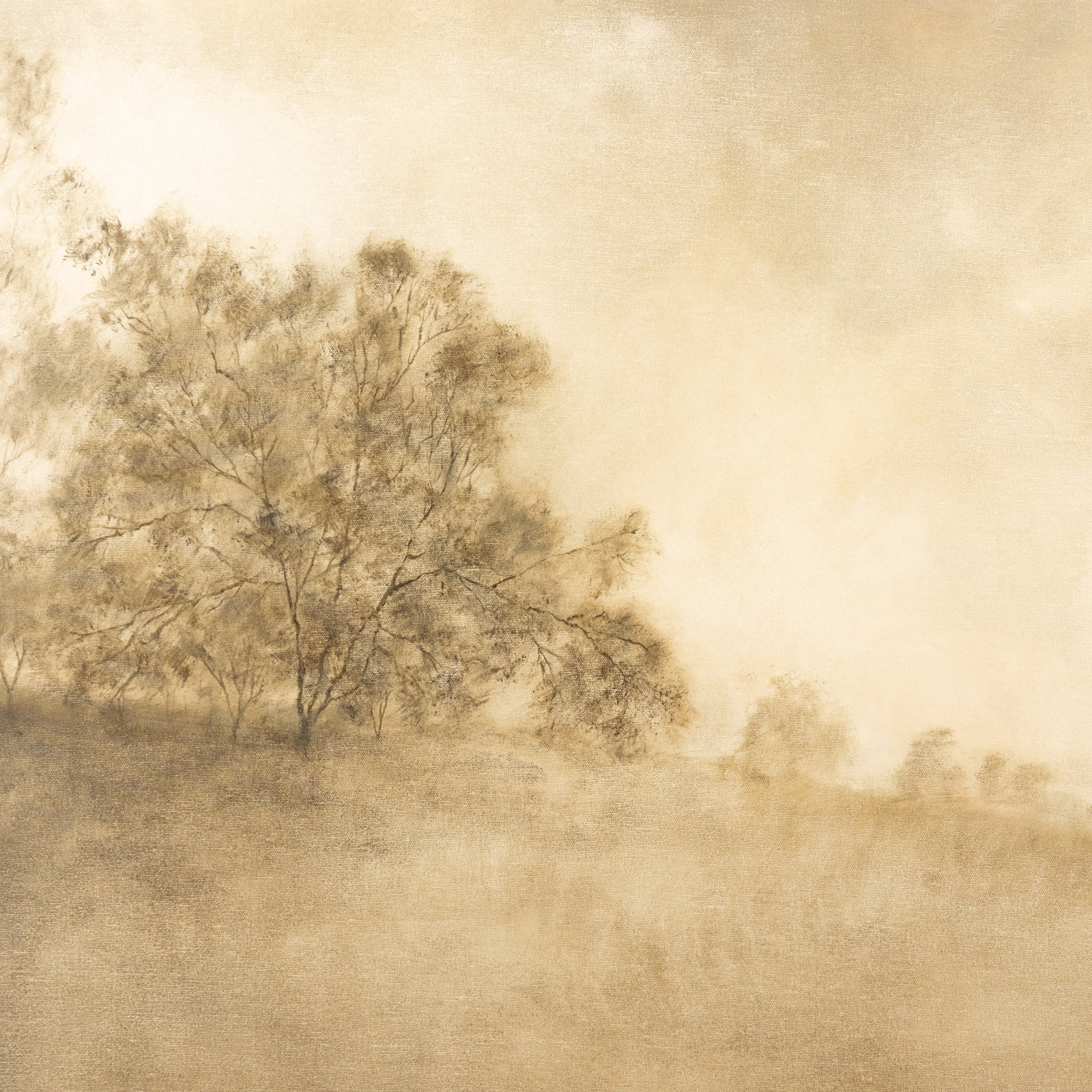 Bria "Revival" Painting by Aileen Fitzgerald, 20" H x 30" W x 1.5" D
