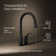 Simplice Pull Down Kitchen Sink Faucet with Three-Function Sprayhead, Two-Hole Installation