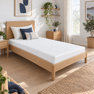 Deluxe Medium Memory Foam Coil Sprung