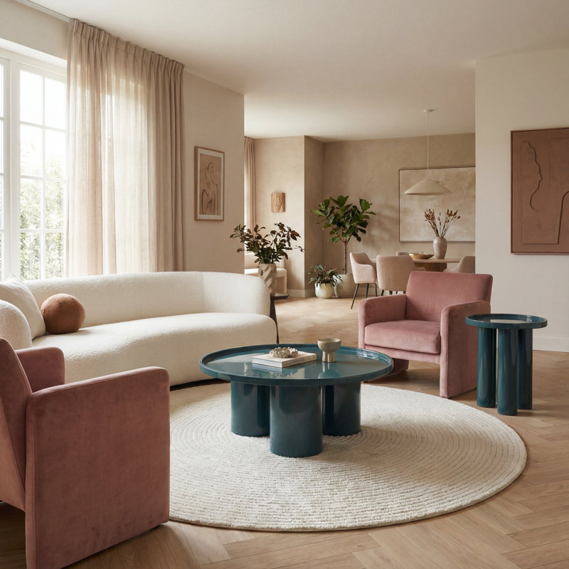 Sofia Coffee and End Table Set