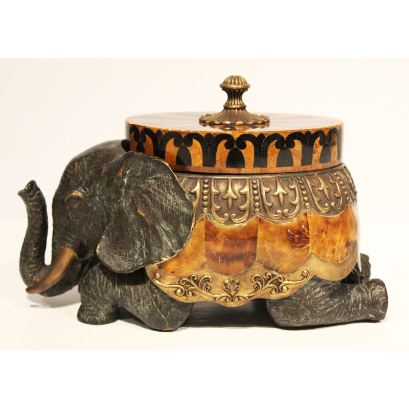 Boîte décorative en fonte