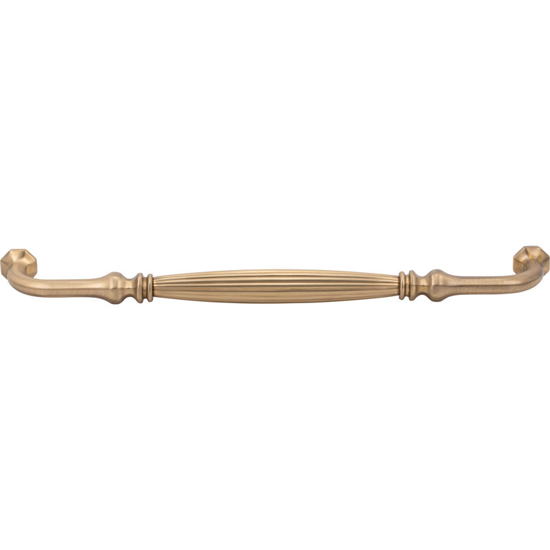 Roscato Appliance Pull, Satin Brass, 18"