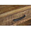 Banc de rangement en bois Hanks