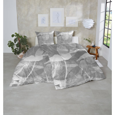 Riggsby Cotton Floral Duvet Cover Set with Pillow Shams Included