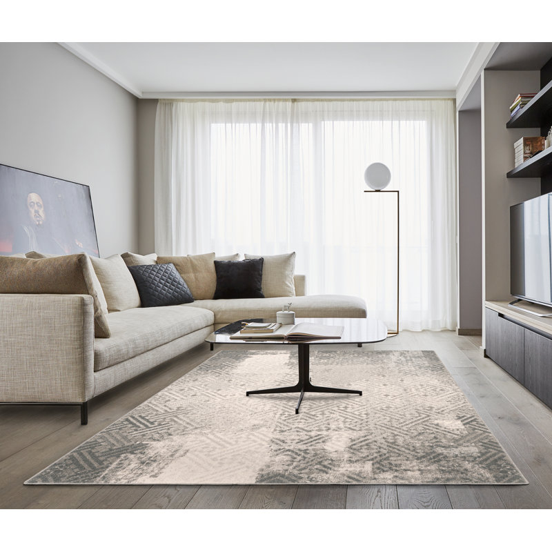 Geometric Area Rug, Rectangle 200 x 280cm