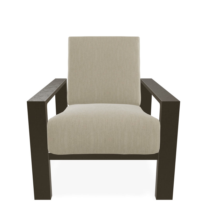 Larssen Deep Seating Cushion Arm Chair, Beachwood, Huskie
