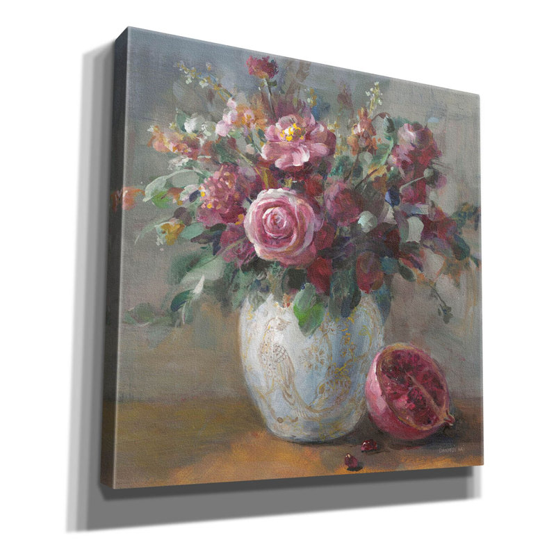 «Rich Fall Florals» par Danhui Nai, art mural sur toile