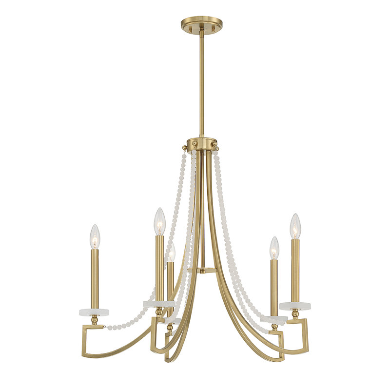 Lustre 5 lumières Savoy House, 5 lumières, H 26,25 po x l 27 po x P 27 po