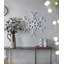 Wood Snowflake Ornament - White-985374003