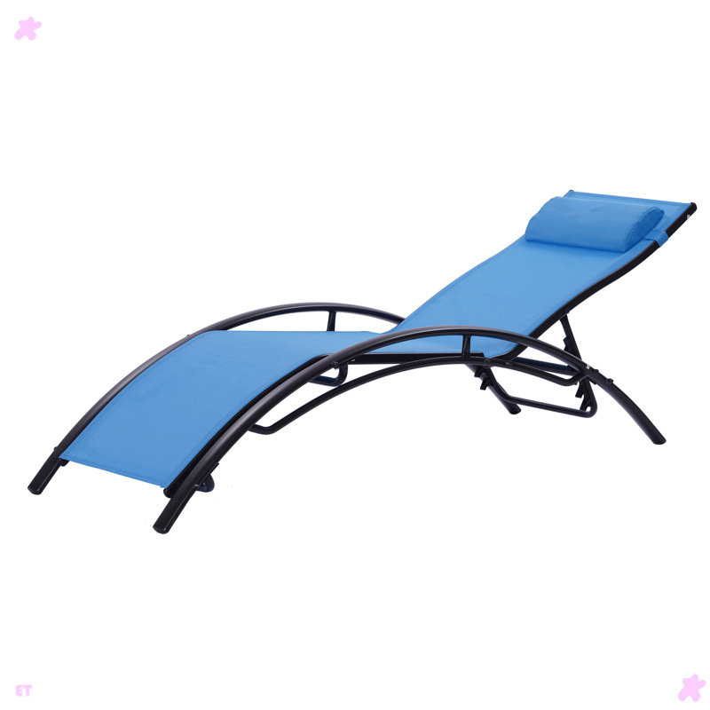 Fauteuil inclinable Caldarelli 2PCS, Bleu, Bleu