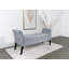 Banc de rangement en velours Jedu-1741315609