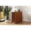 Table de bout avec 3 tiroirs, table de coin avec 2 tablettes ouvertes, table d'appoint haute-1886264748