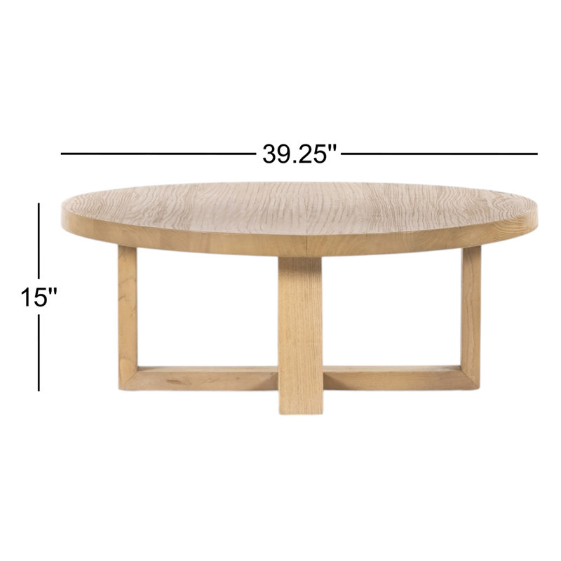 Liad Solid Wood Coffee Table