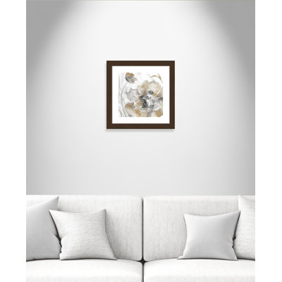 Modlin Taupe Spring Poppy I - reproduction de cadre photo