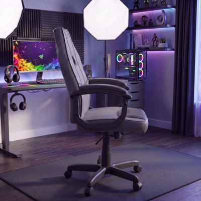 Muskoka Gaming Chair, Office Computer Chair Adjustable, UKFR Certified