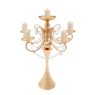 Wedding Flower And Candlestick Holder