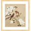 Magnolia and Rosefinches by Yu Zhi - Single Picture Frame Print-1645881248-1645881254