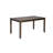 6 Walnut Dining Table With Rectangular Tabletop, 4 Chairs And A Bench Spacious In Walnut, Table, &