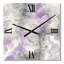 Horloge murale Watercolor Minimal Purple Tones III-1531111971