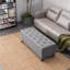 Banc de rangement rembourré Amol-27167072
