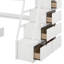 Lit mezzanine simple avec tiroirs Jeffree Kids-622586012-658100730