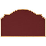 Vanderbilt Standard Two Line Address Sign Plaque