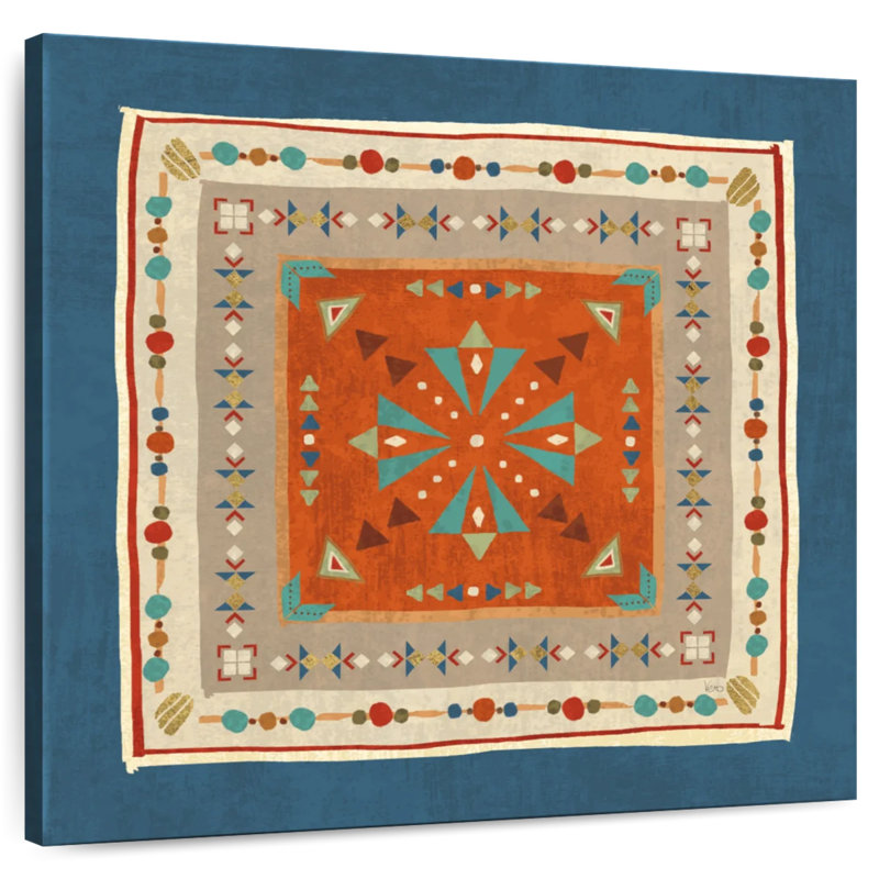 Lelar Southwest At Heart Tile V, 33" H x 33" W
