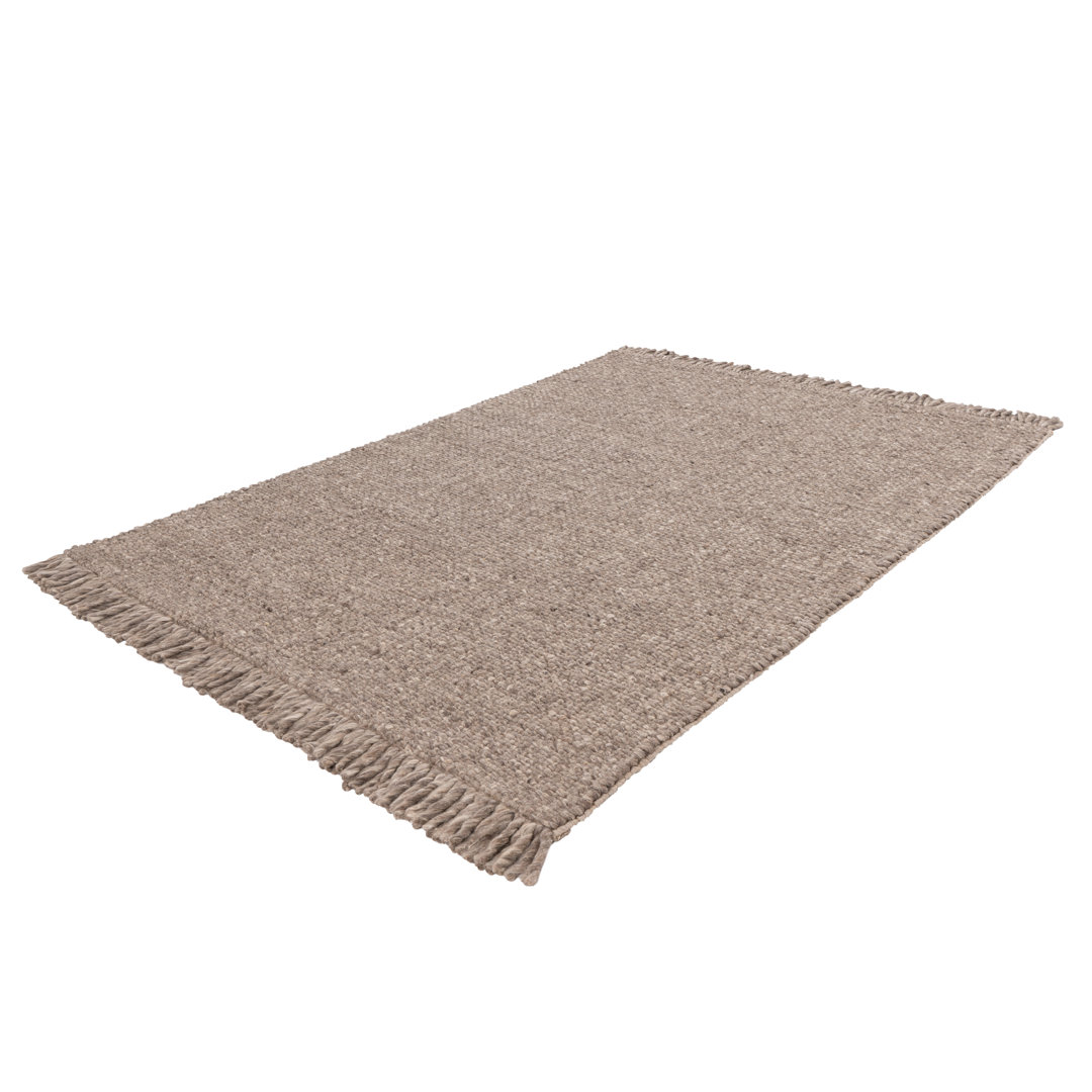 Dendron Handwoven Brown Rug