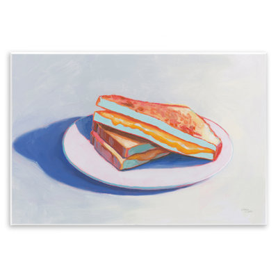 Art mural sur plaque de grillé au fromage par Wellington Studio