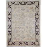 Hand-Knotted High-Quality Brown/Gray/Black Area Rug