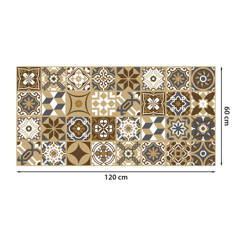 Wallace 120x60 cm Mosaic Tile in Brown