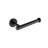 3 Bathroom Hardware In Stainless Steel, Matte Black. Modern Mounting, Rust-. For Space Saving. Fits Various Spaces Steel Black  3 . , Scratch-. .-265906921