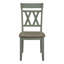 Ensemble de 2 chaises de salle à manger, ensemble de chaises d'appoint de conception moderne-388655688