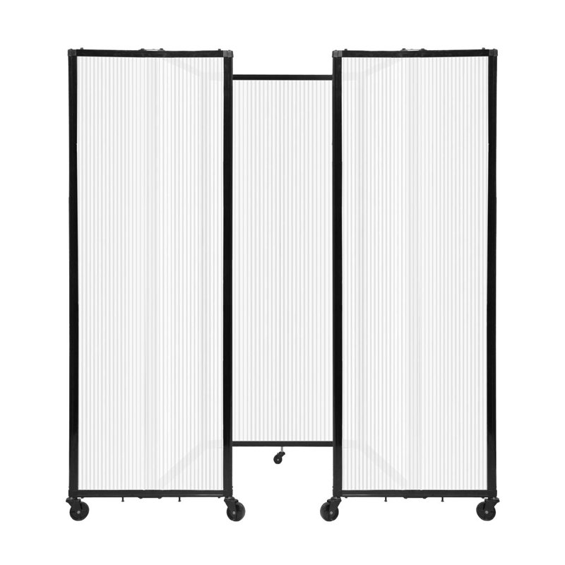 Cloison murale en polycarbonate 360, H 82 po x l 102 po, Opale