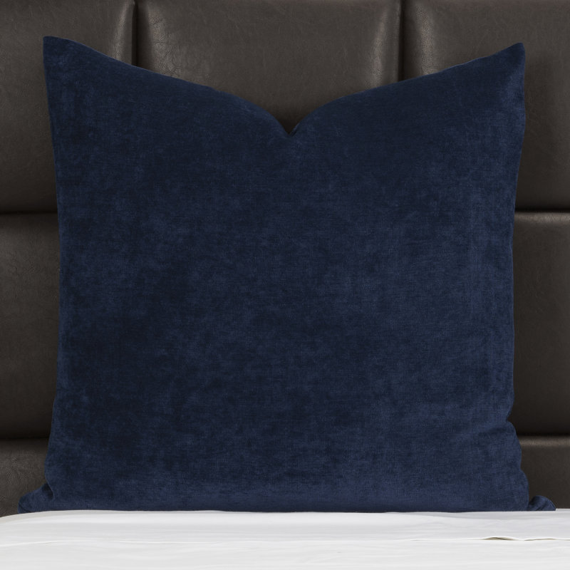Wein Pillow Cover & Insert, Blue Bell, Square 30", Polyester