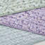 Courtepointe luxueuse en microfibre de style campagnard élégant, idéale pour les chambres à coucher