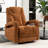 Berdean Upholstered Pushback Manual Recliner-1208207666