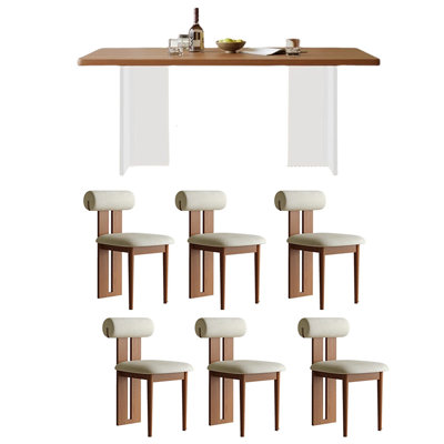 Durable Simple Acrylic Dining Table Sets.