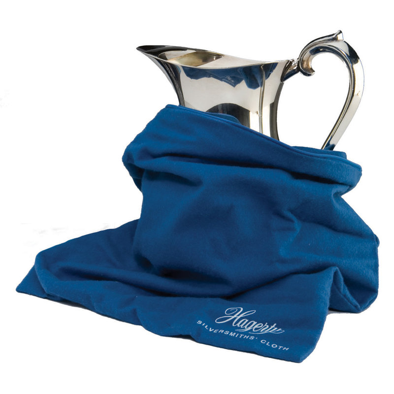 Hagerty Zippered Silver Keeper Bag, 15" W x 15" D