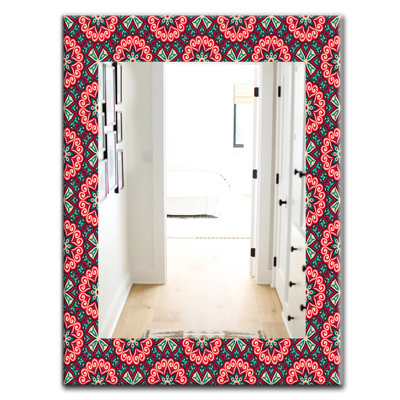 Glass Frame Mirror