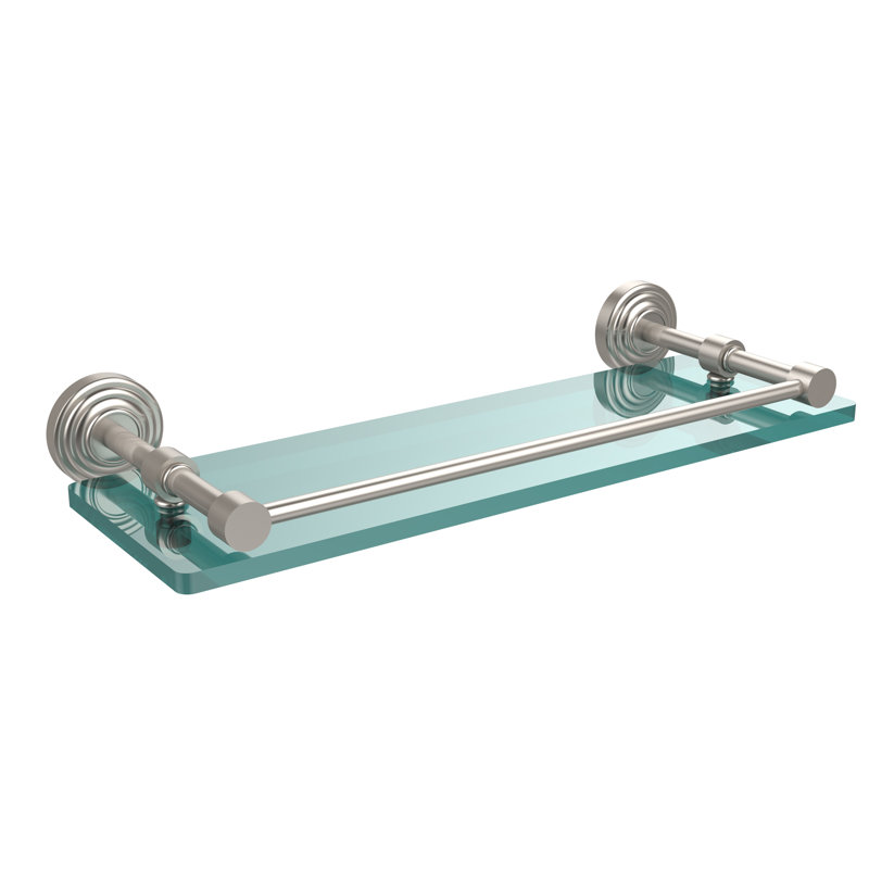 Beresford Bracket Shelf, Satin Nickel