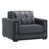Gray/Black Chenille selected