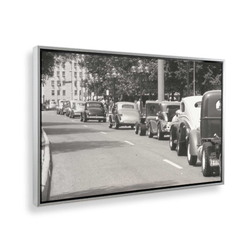 Missouri - reproduction de cadre classique sur toile flottante, H 8,75 po x l 12,75 po, Blanc opaque