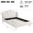 Romano Boucle Upholstered Platform Bed-2050248455