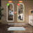 65" x 21" Arch Design LED Full Length Mirror