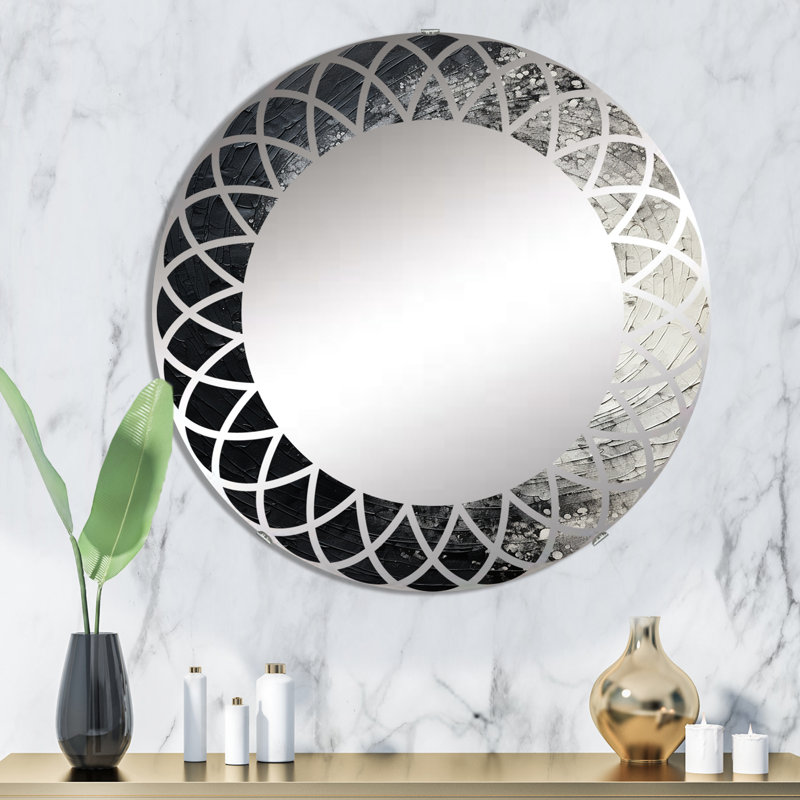 Brantcairn - Modern Wall Mirror Round, 32 po x 32 po