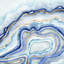 Cobalt Agate II - Wrapped Canvas Print-797047590