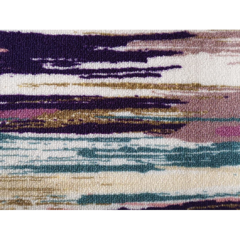 Tapis rose Maston, Rectangle de 2,5 pi x 6,5 pi